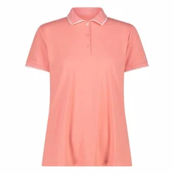 Damen-Poloshirt aus Stretch-Piqué><noscript><img width=