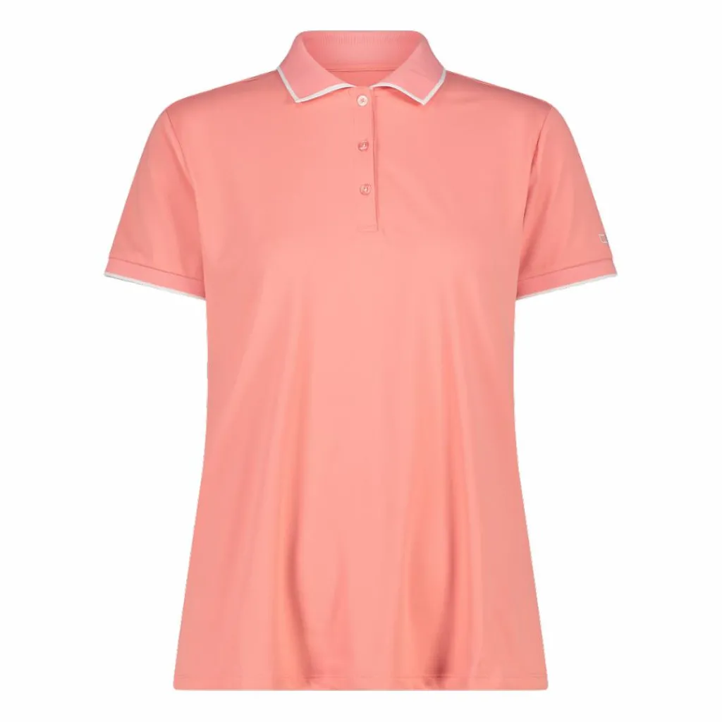Damen-Poloshirt aus Stretch-Piqué>CMP Hot