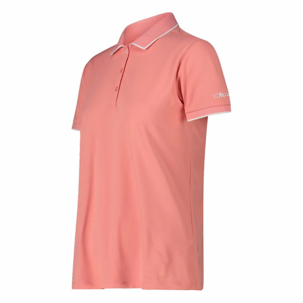 Damen-Poloshirt aus Stretch-Piqué>CMP Hot