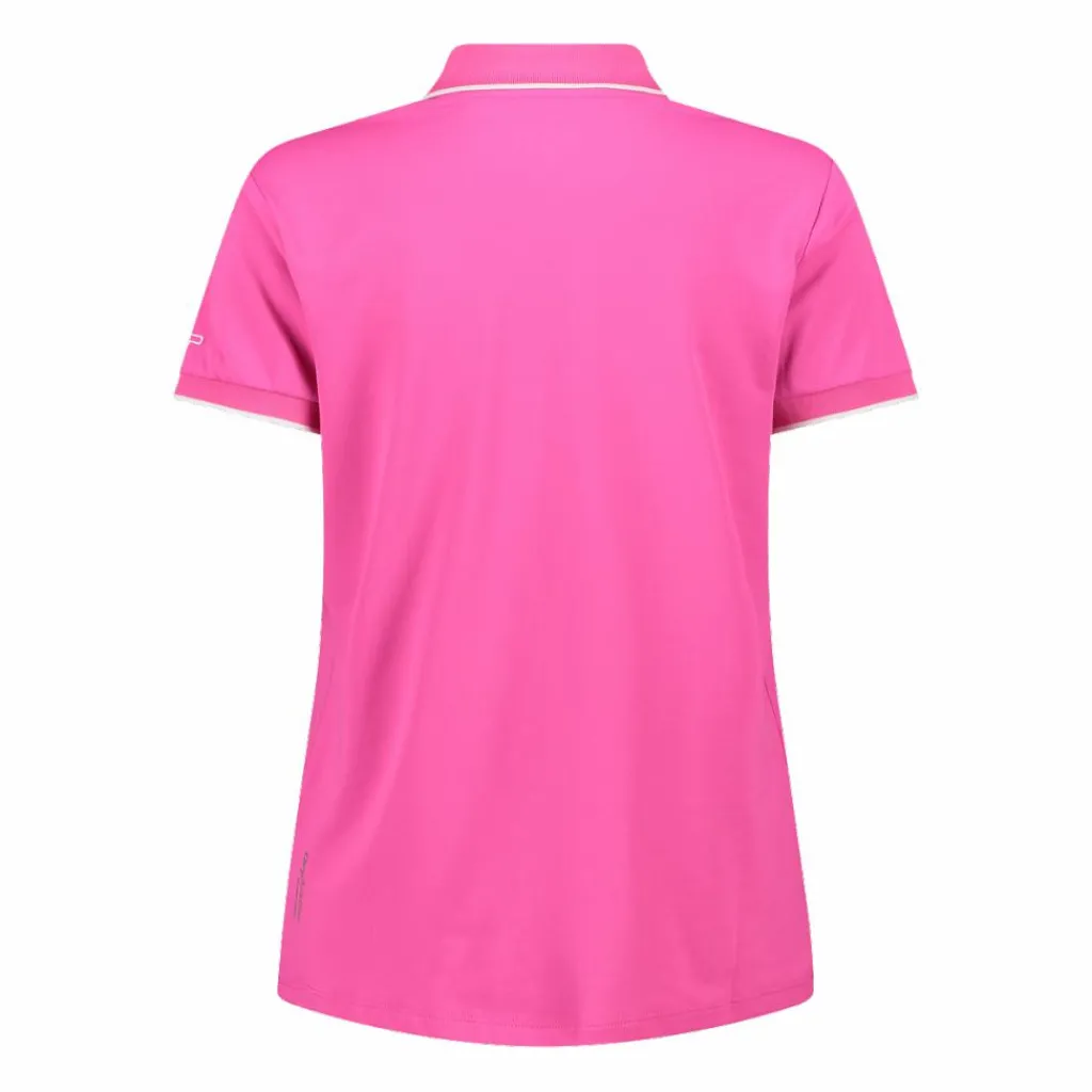Damen-Poloshirt aus Stretch-Piqué>CMP Hot