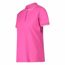 Damen-Poloshirt aus Stretch-Piqué><noscript><img width=