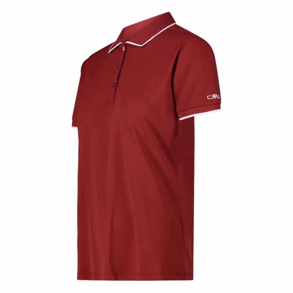 Damen-Poloshirt aus Stretch-Piqué>CMP Hot