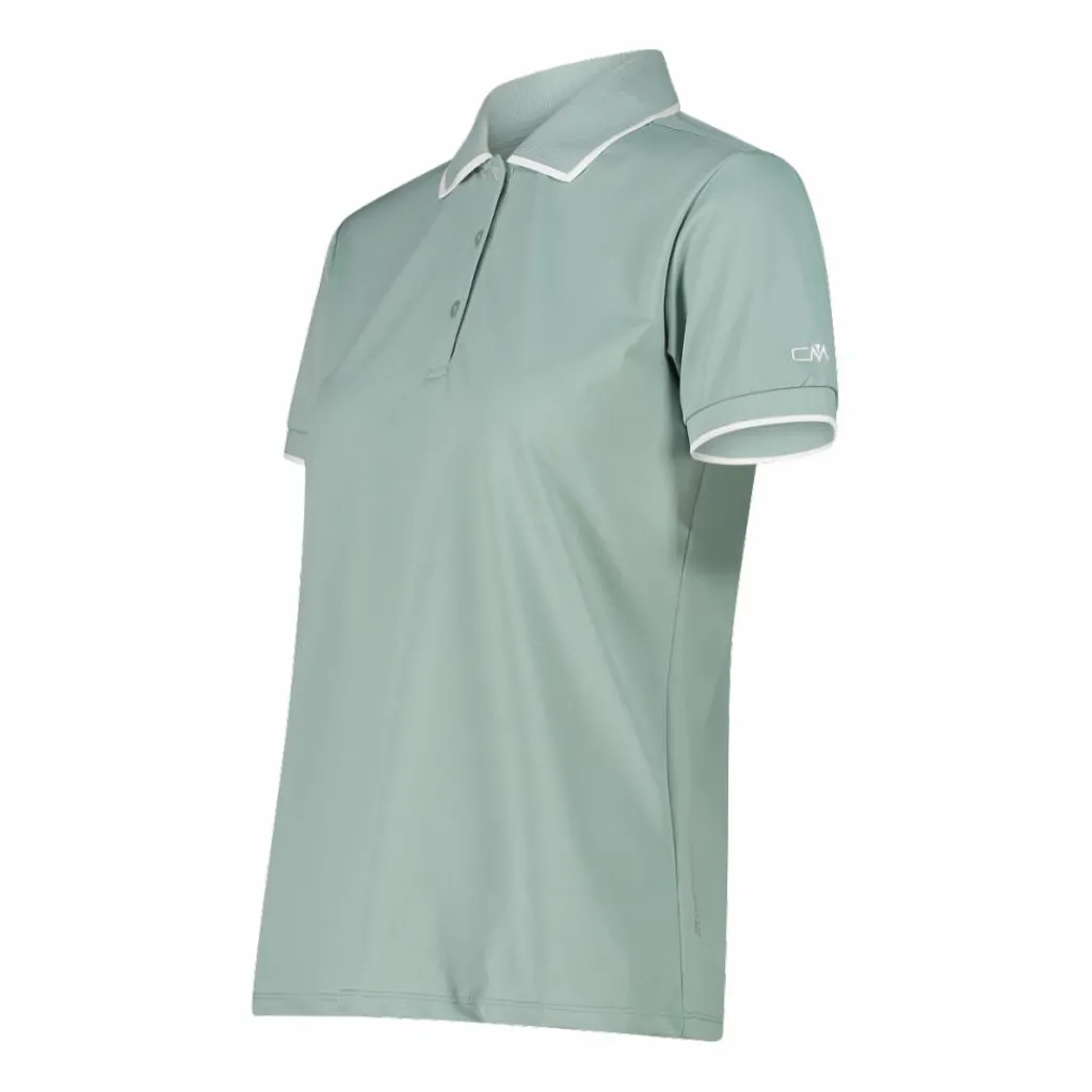 Damen-Poloshirt aus Stretch-Piqué>CMP Hot