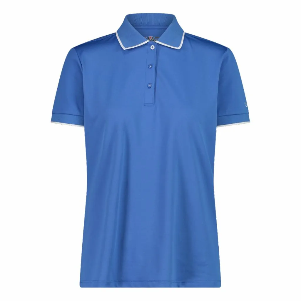 Damen-Poloshirt aus Stretch-Piqué>CMP Hot