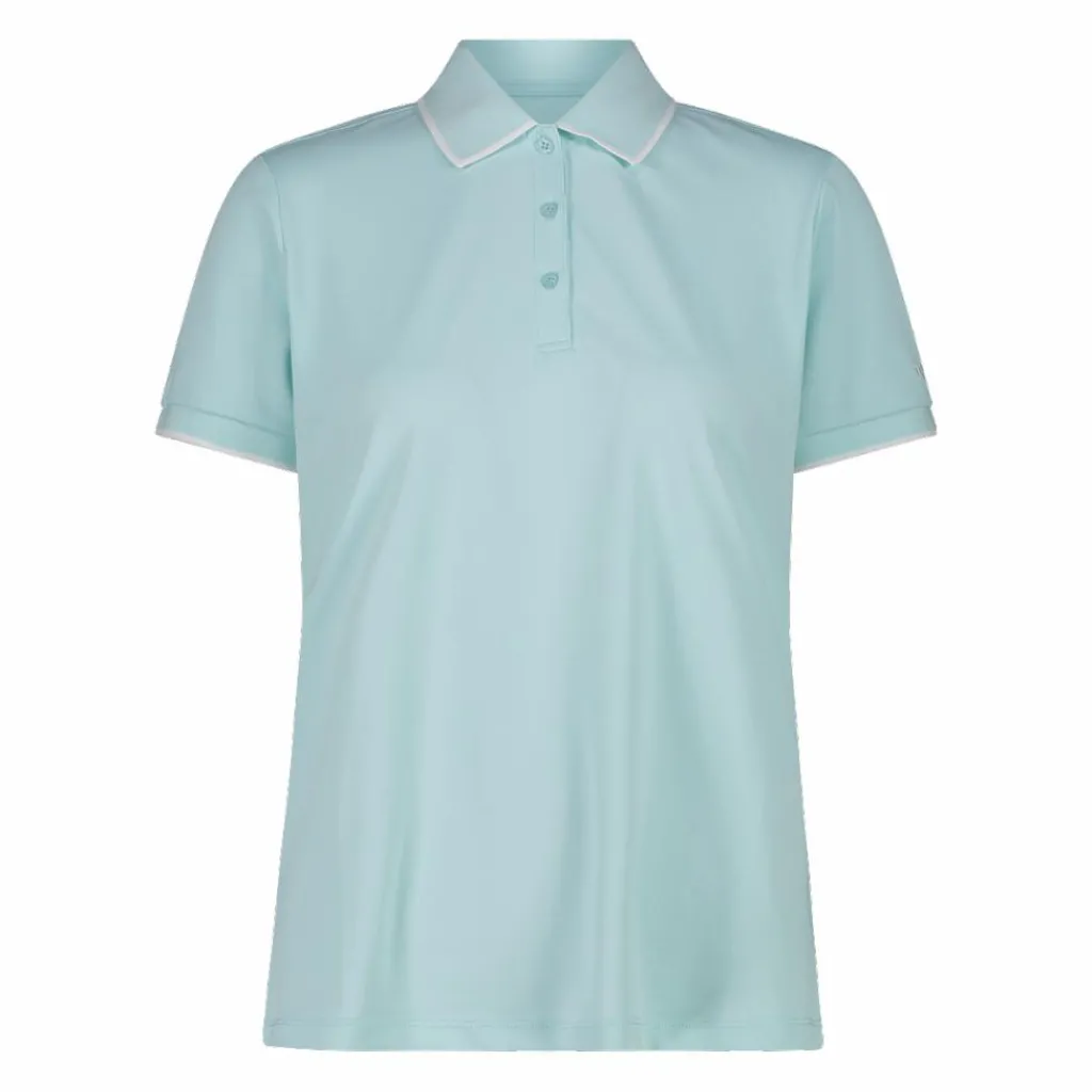 Damen-Poloshirt aus Stretch-Piqué>CMP Hot