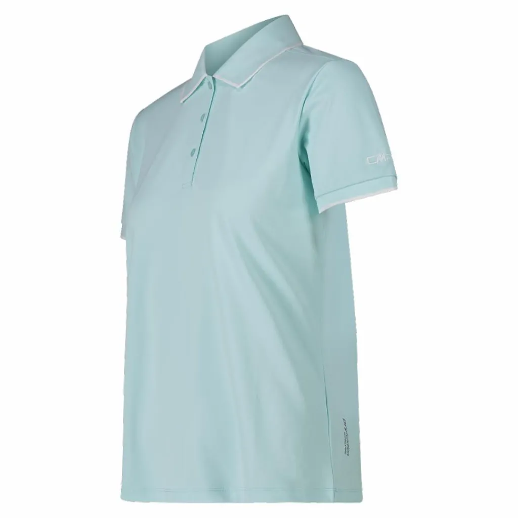 Damen-Poloshirt aus Stretch-Piqué>CMP Hot