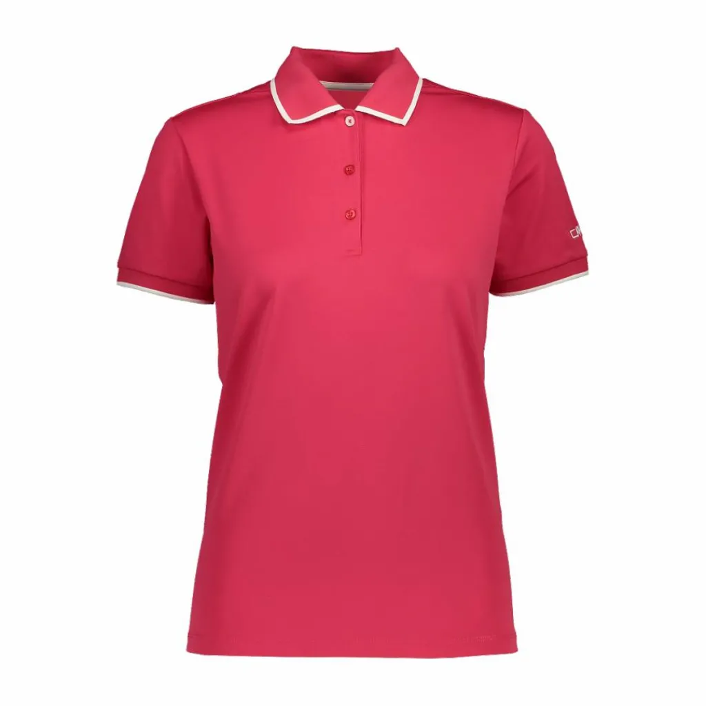 Damen-Poloshirt aus Stretch-Piqué>CMP Hot
