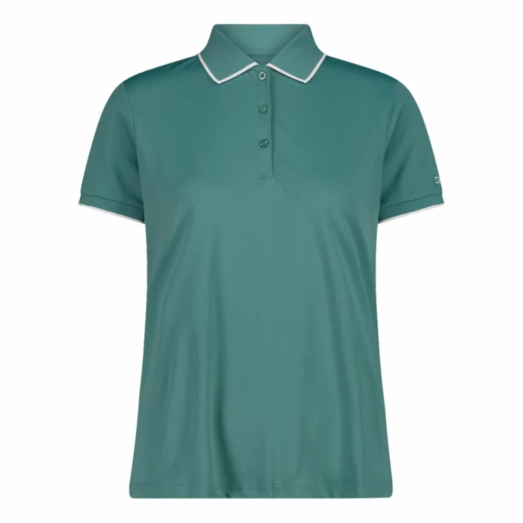 Damen-Poloshirt aus Stretch-Piqué>CMP Hot