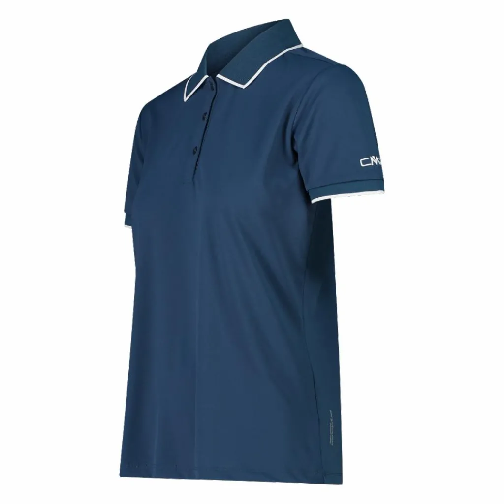 Damen-Poloshirt aus Stretch-Piqué>CMP Hot