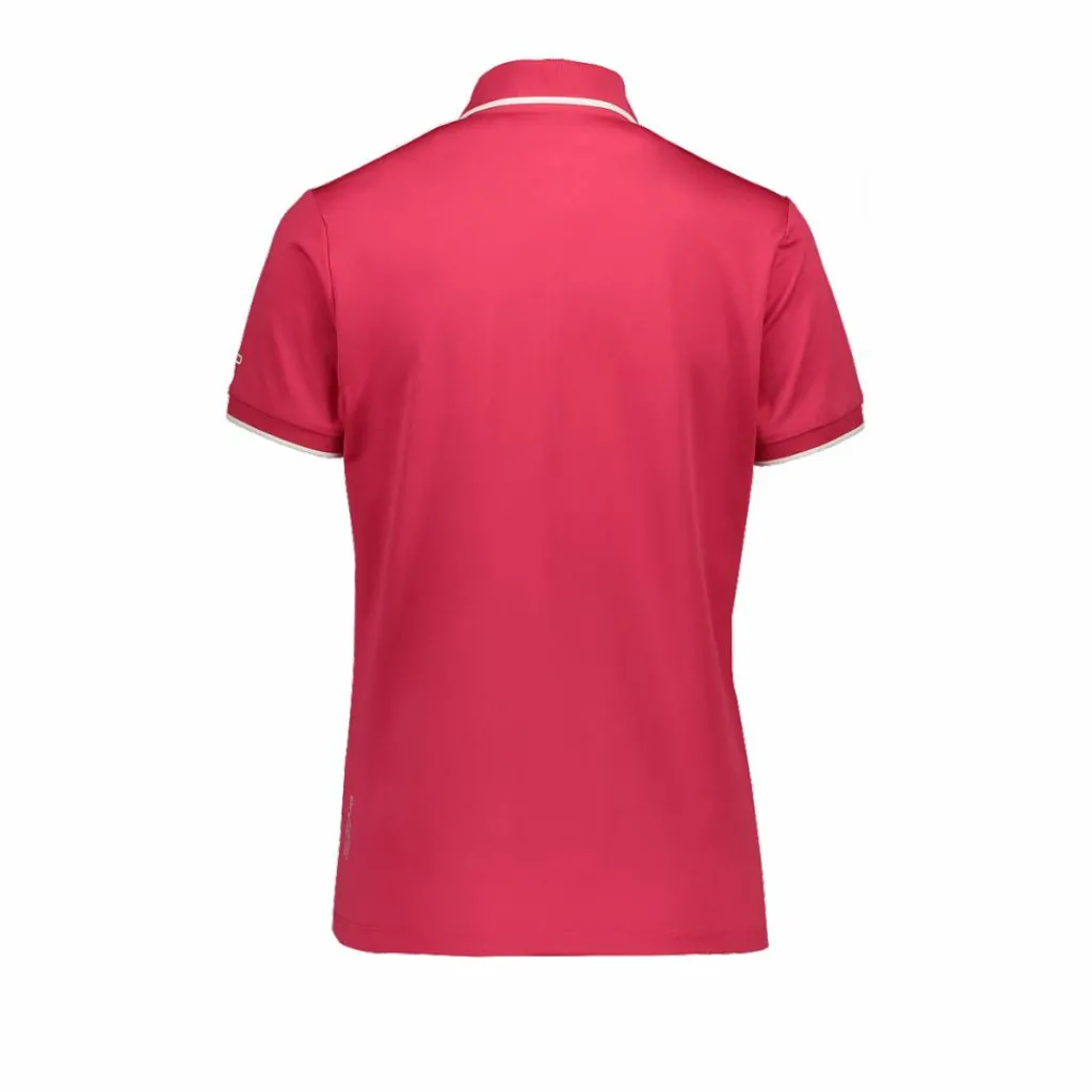Damen-Poloshirt aus Stretch-Piqué>CMP Hot