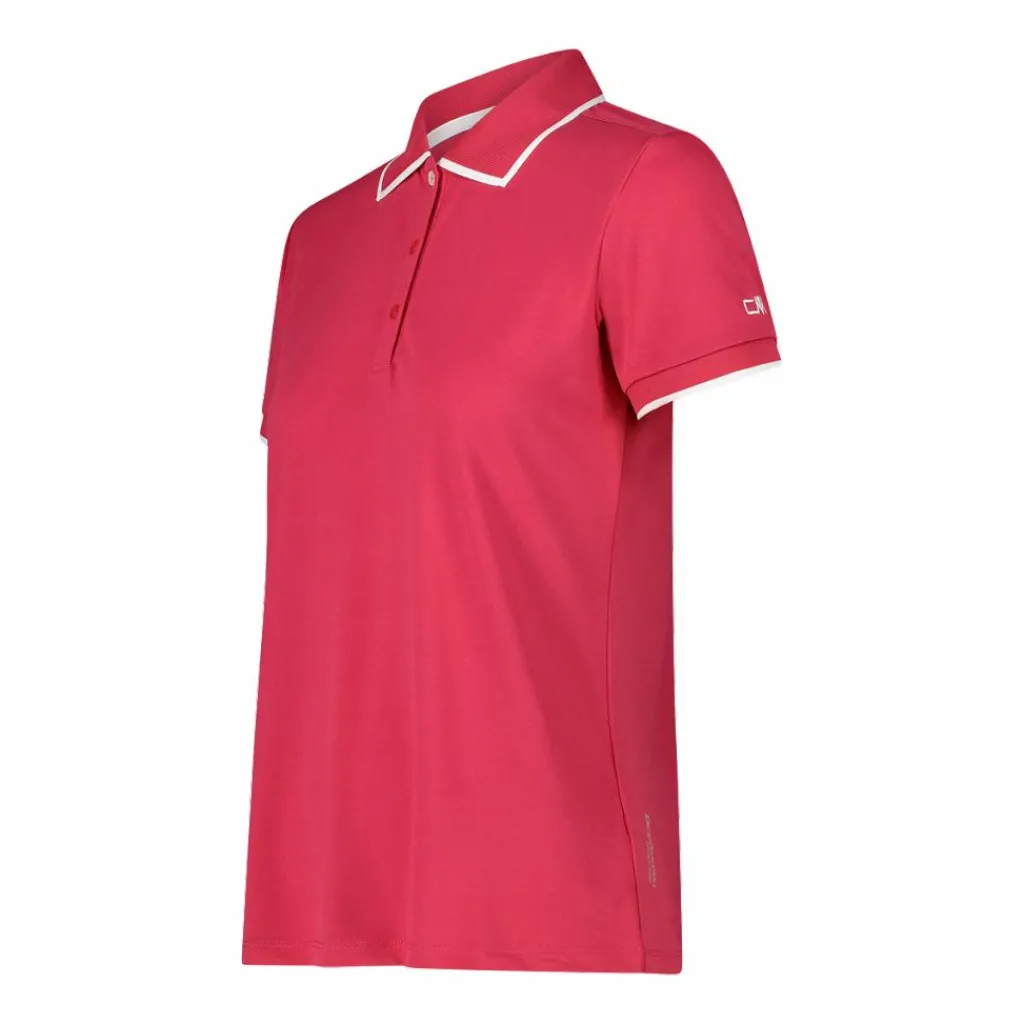 Damen-Poloshirt aus Stretch-Piqué>CMP Hot