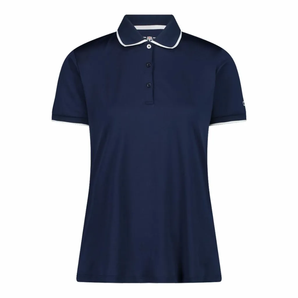 Damen-Poloshirt aus Stretch-Piqué>CMP Hot