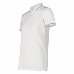 Damen-Poloshirt in Melange-Stretch-Gewebe><noscript><img width=