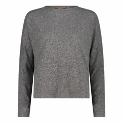 Damenpullover mit Bateau-Ausschnitt aus meliertem Jersey>CMP New