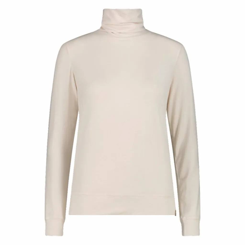Damenpullover mit Rollkragen aus Light Tencel Merino>CMP