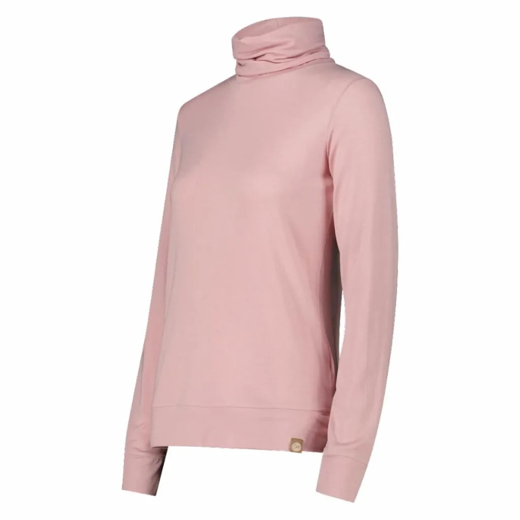 Damenpullover mit Rollkragen aus Light Tencel Merino>CMP