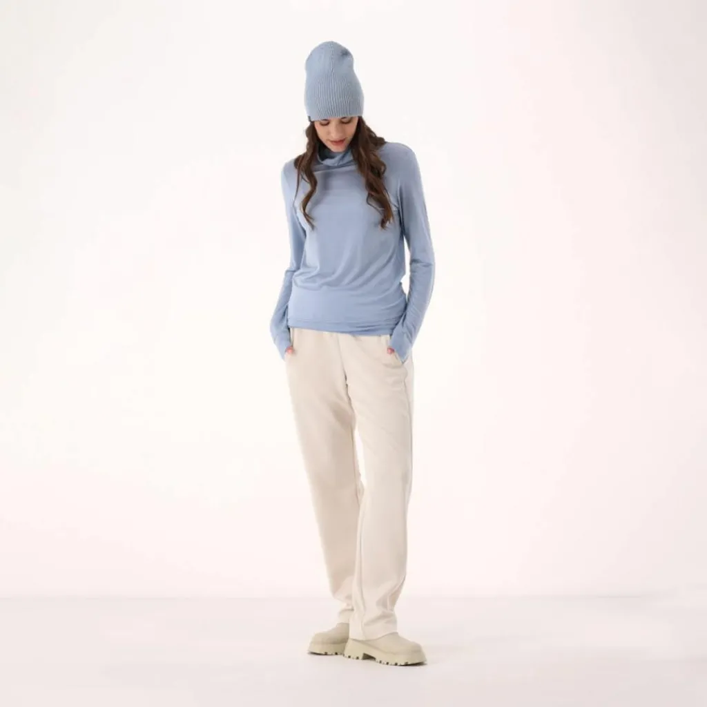 Damenpullover mit Rollkragen aus Light Tencel Merino>CMP