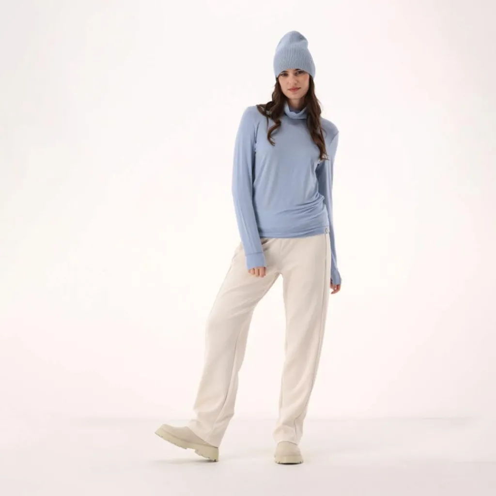 Damenpullover mit Rollkragen aus Light Tencel Merino>CMP