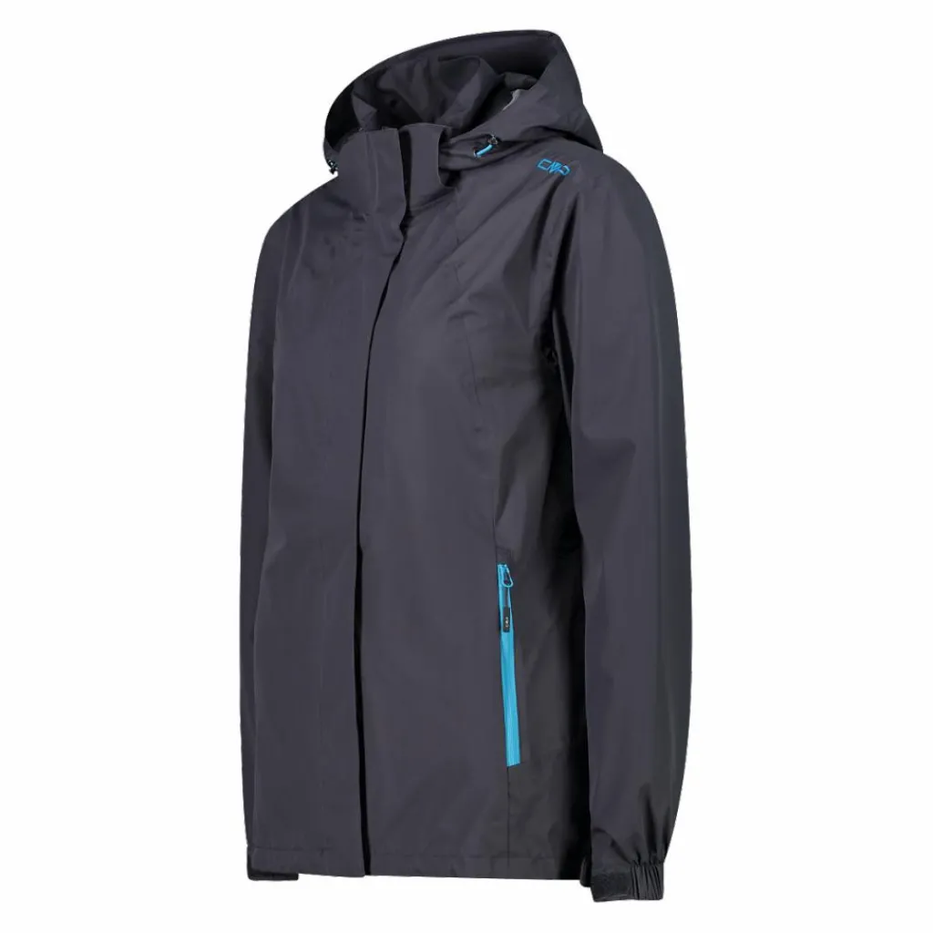 Damen-Regenjacke mit abnehmbarer Kapuze>CMP