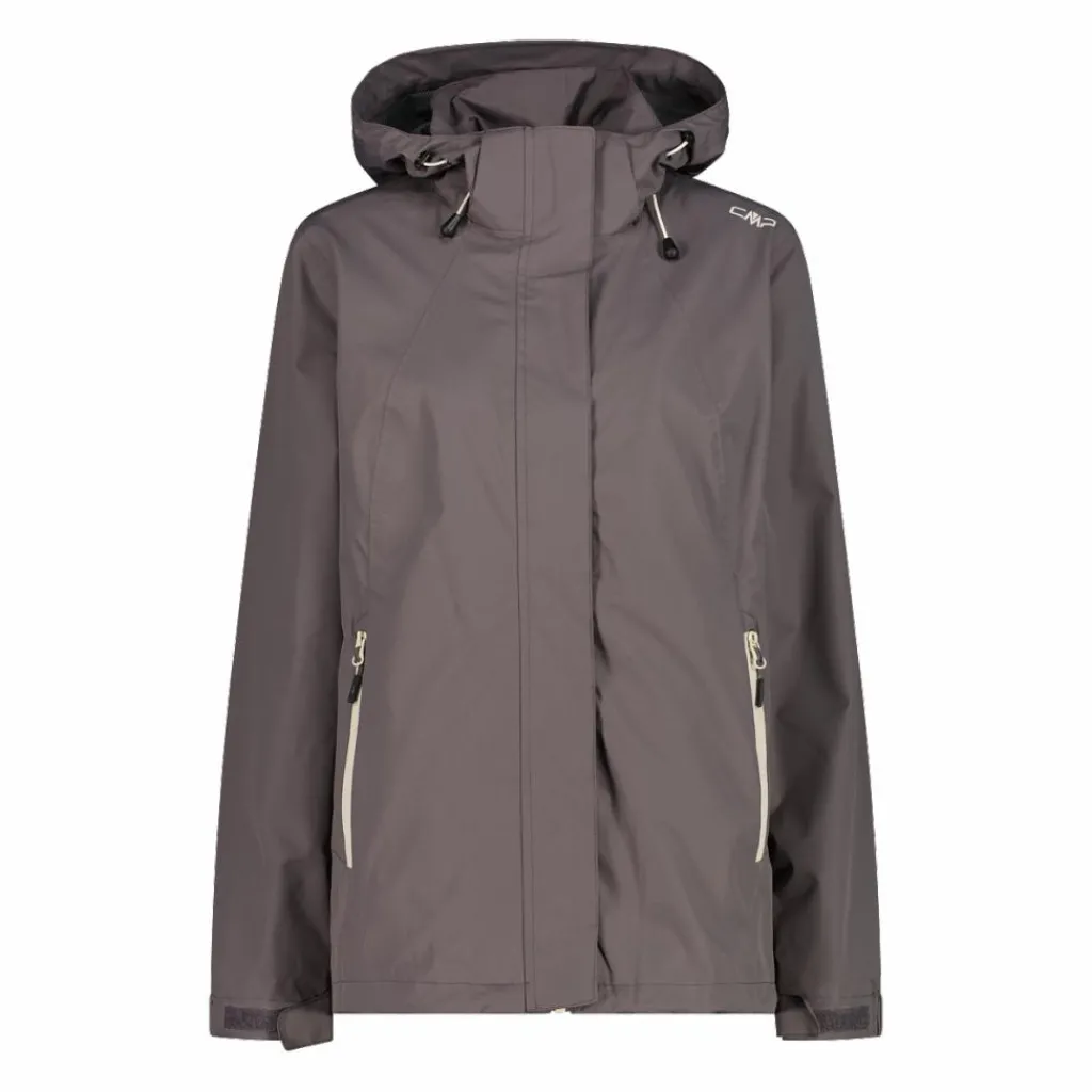 Damen-Regenjacke mit abnehmbarer Kapuze>CMP