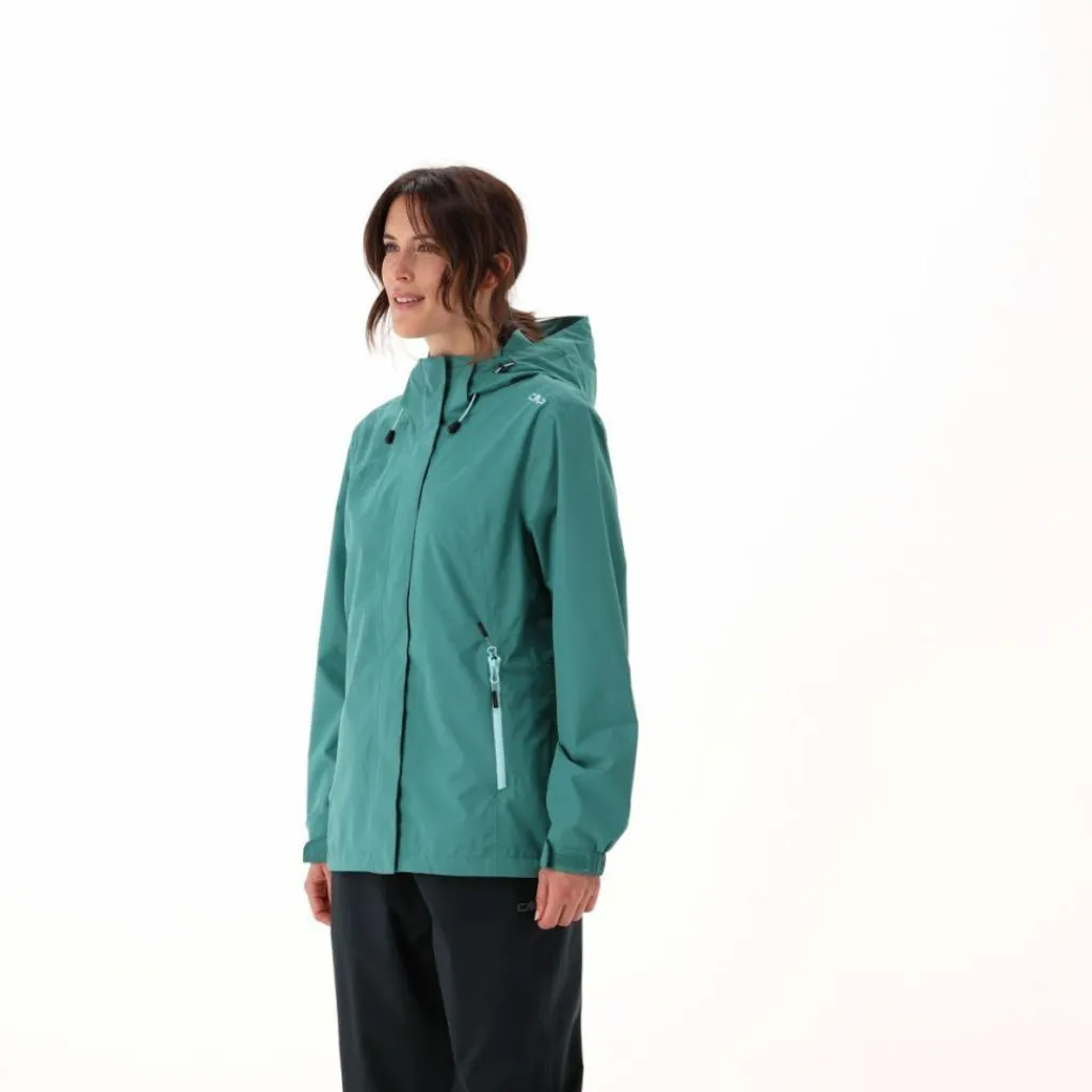 Damen-Regenjacke mit abnehmbarer Kapuze>CMP