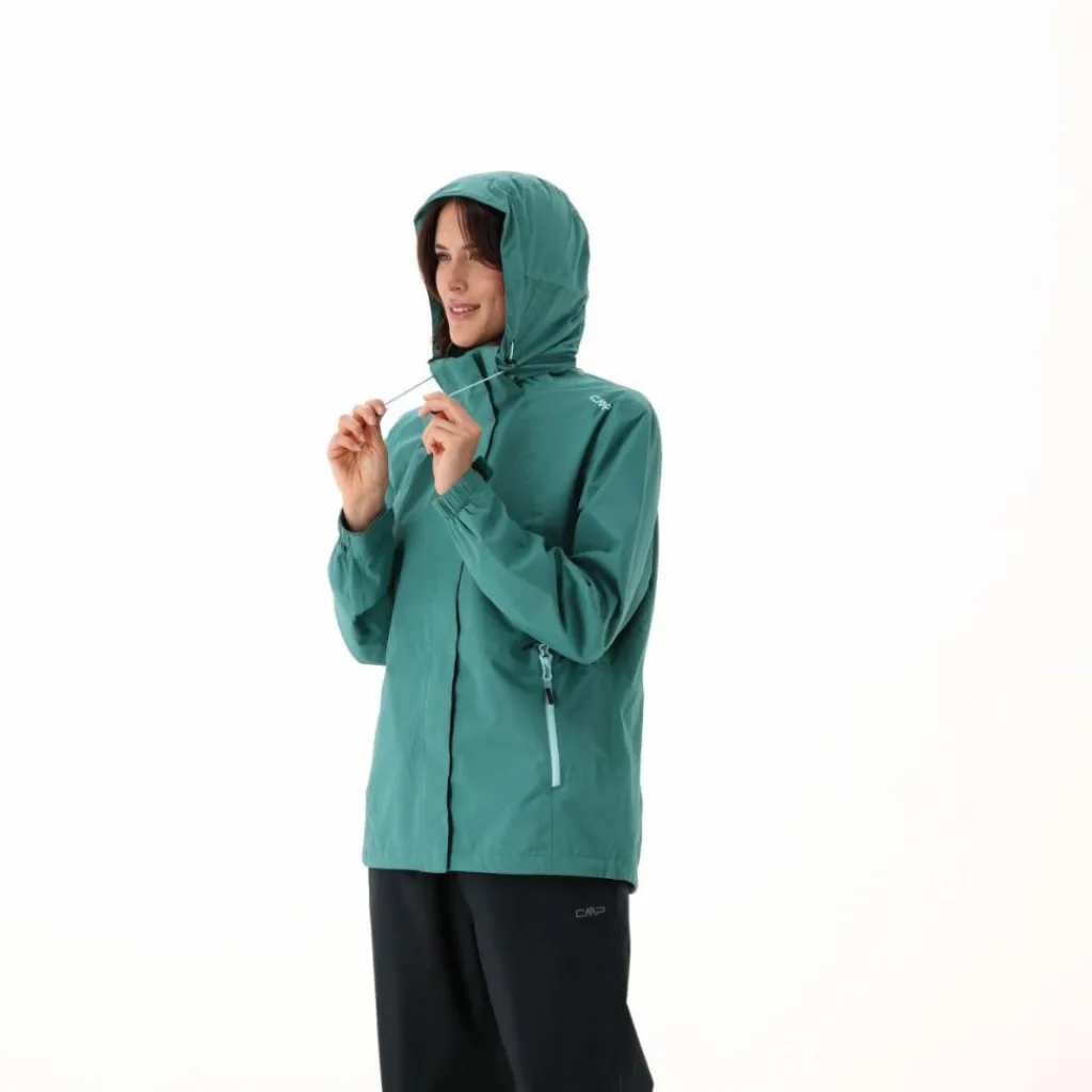 Damen-Regenjacke mit abnehmbarer Kapuze>CMP