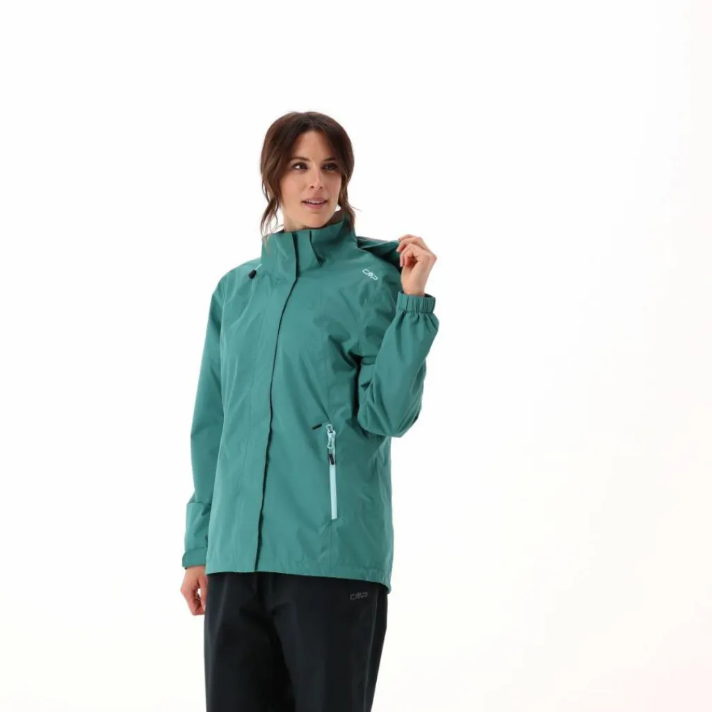 Damen-Regenjacke mit abnehmbarer Kapuze>CMP