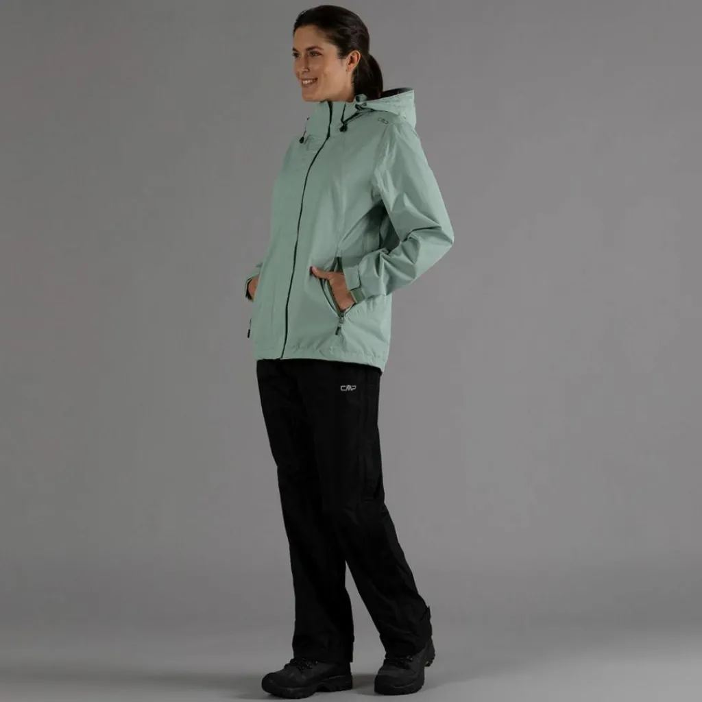 Damen-Regenjacke mit abnehmbarer Kapuze>CMP