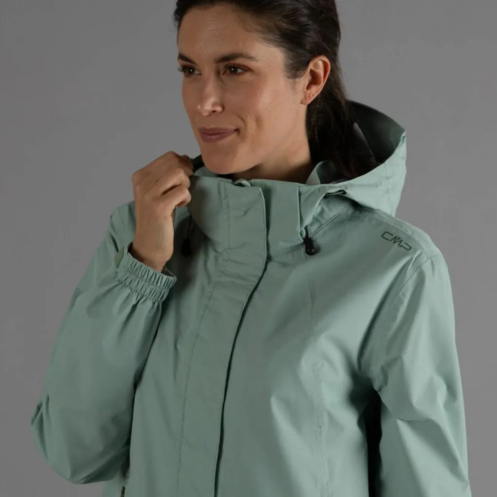 Damen-Regenjacke mit abnehmbarer Kapuze>CMP