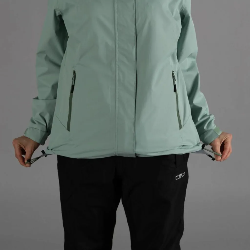 Damen-Regenjacke mit abnehmbarer Kapuze>CMP