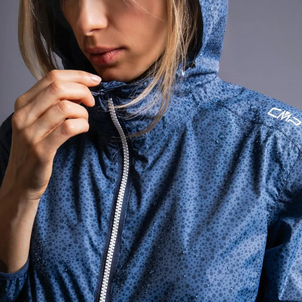 Damen-Ripstopjacke Packable Microcheck>CMP New