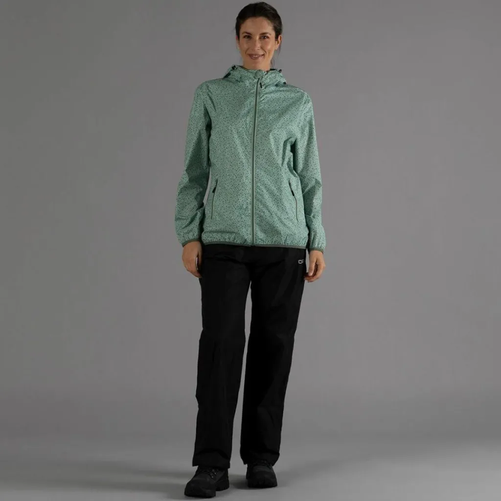 Damen-Ripstopjacke Packable Microcheck>CMP New
