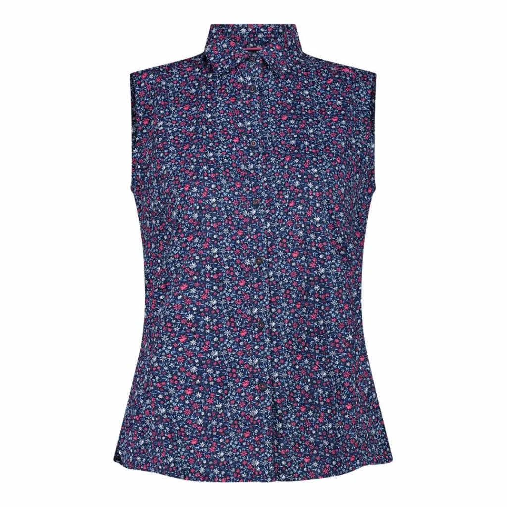 Damen-Ärmelloses Shirt mit floralem Muster>CMP Sale