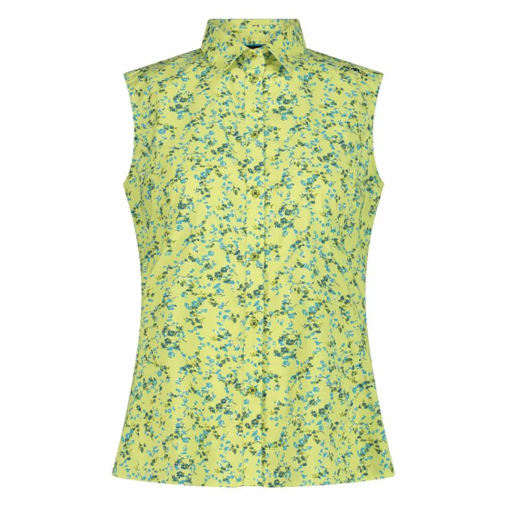 Damen-Ärmelloses Shirt mit floralem Muster>CMP Sale