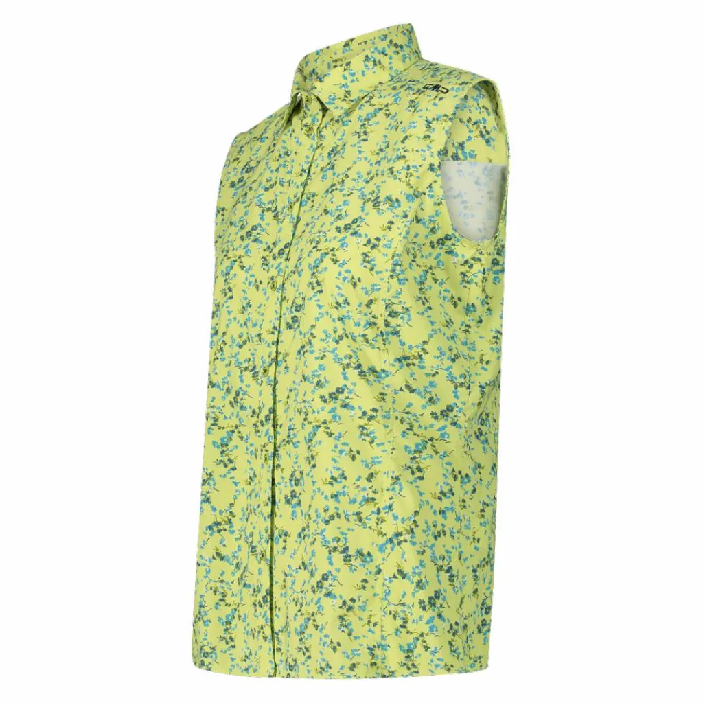 Damen-Ärmelloses Shirt mit floralem Muster>CMP Sale