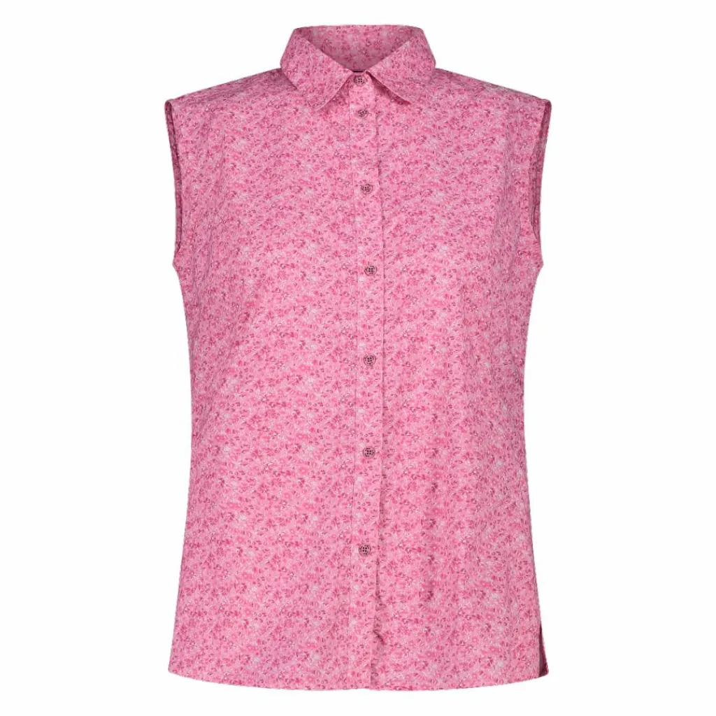 Damen-Ärmelloses Shirt mit floralem Muster>CMP Sale