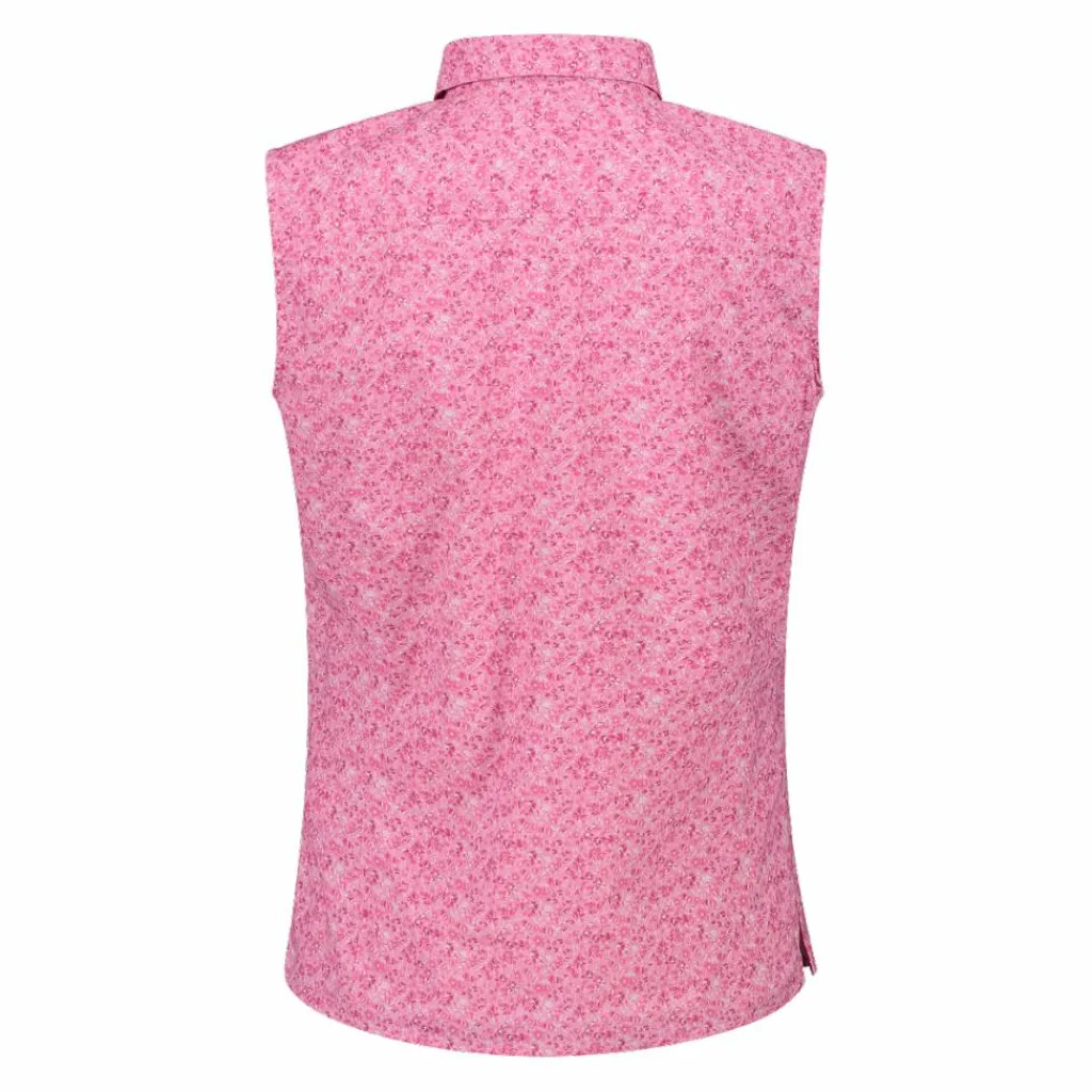 Damen-Ärmelloses Shirt mit floralem Muster>CMP Sale
