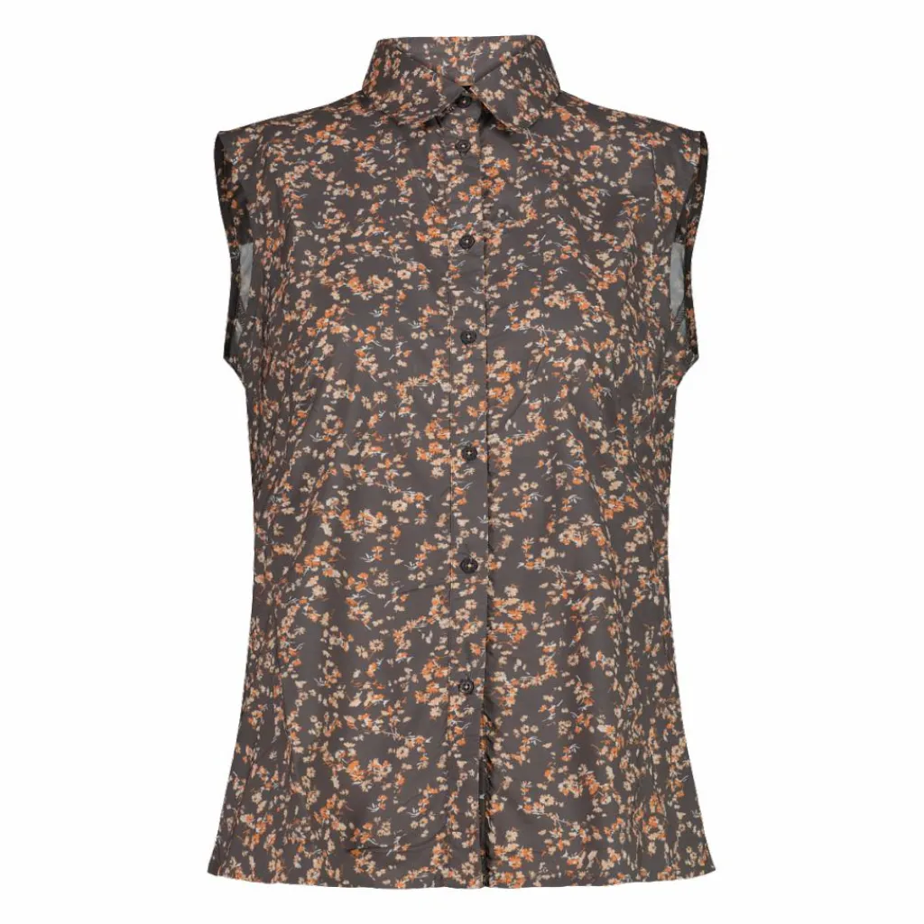Damen-Ärmelloses Shirt mit floralem Muster>CMP Sale