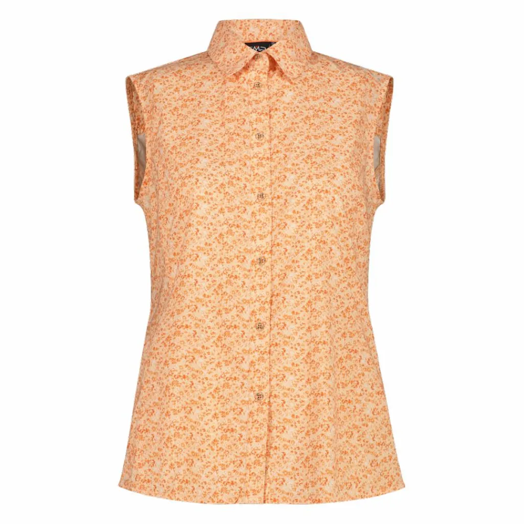 Damen-Ärmelloses Shirt mit floralem Muster>CMP Sale