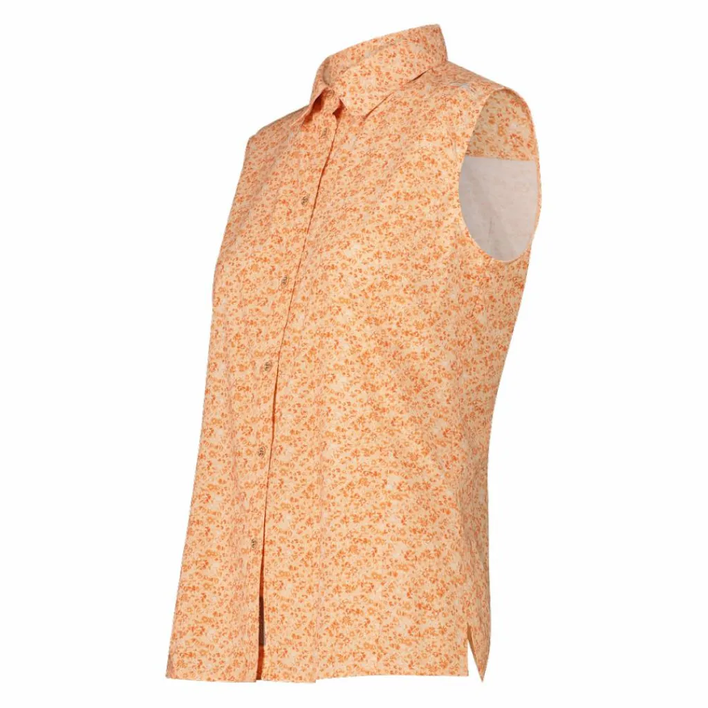 Damen-Ärmelloses Shirt mit floralem Muster>CMP Sale