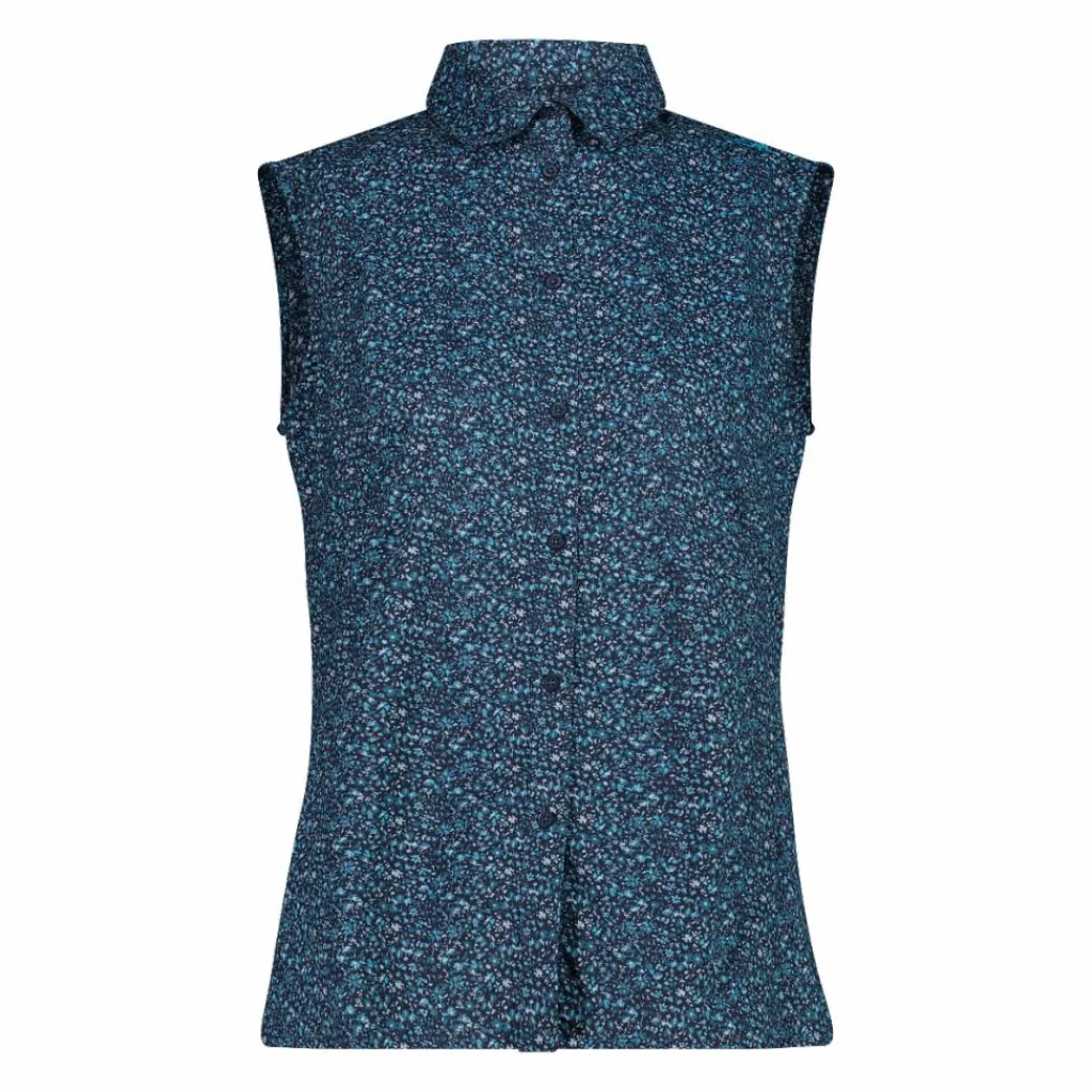 Damen-Ärmelloses Shirt mit floralem Muster>CMP Sale