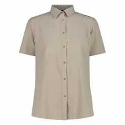 Damen-Shirt aus Baumwollmischung mit kurzen Ärmeln><noscript><img width=