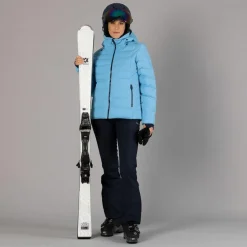 Damen-Skihose mit Trägern aus Softshell><noscript><img width=