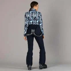 Damen-Skihose mit Trägern aus Softshell><noscript><img width=