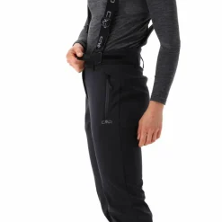 Damen-Skihose mit Trägern aus Softshell><noscript><img width=
