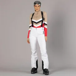 Damen-Skihose mit Trägern aus Softshell><noscript><img width=