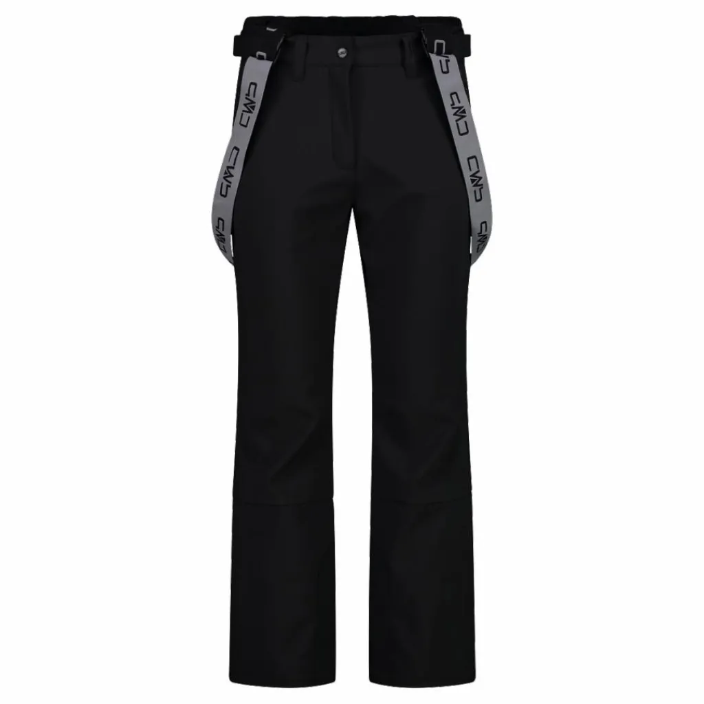 Damen-Skihose mit Trägern aus Softshell>CMP Best
