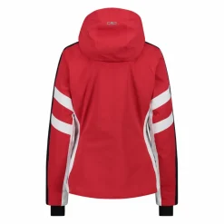 Damen-Skijacke aus Twill mit abnehmbarer Kapuze>CMP Best