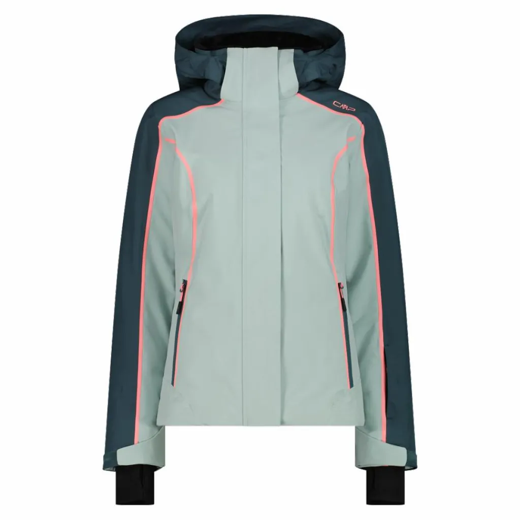 Damen-Skijacke aus 4-Way-Stretchgewebe mit abnehmbarer Kapuze>CMP Online