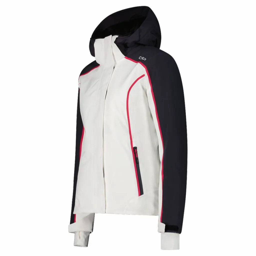 Damen-Skijacke aus 4-Way-Stretchgewebe mit abnehmbarer Kapuze>CMP Online